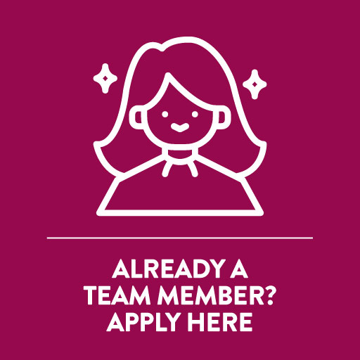 Already a team member? Apply here.