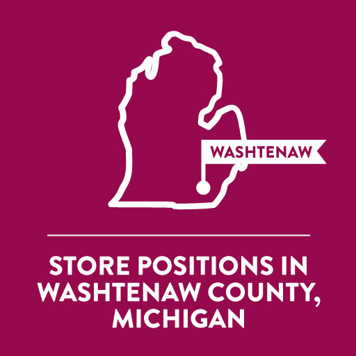 store positions in Washtenaw County, Michigan