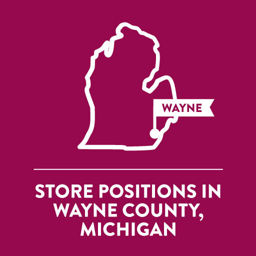 store positions in Wayne County, Michigan