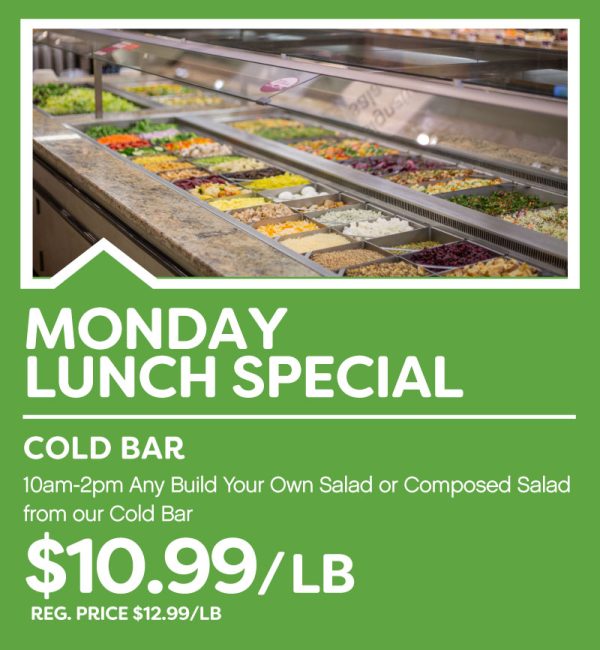 monlunch SATURDAY DINNER SPECIAL