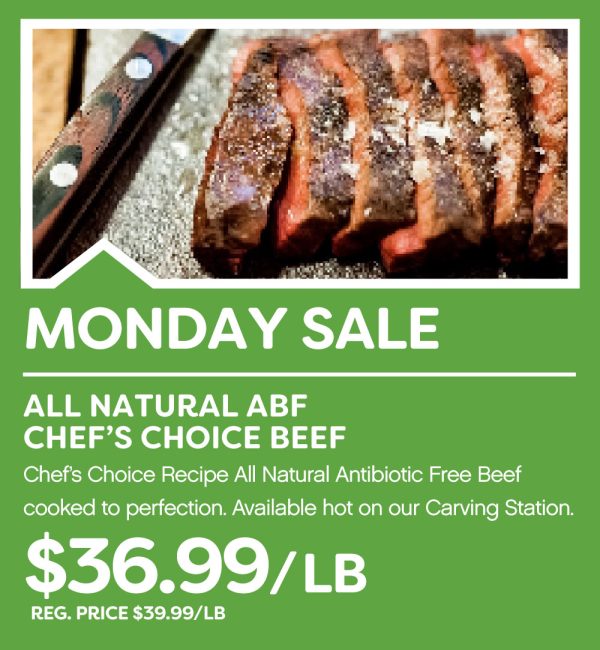 mon MONDAY DINNER SPECIAL